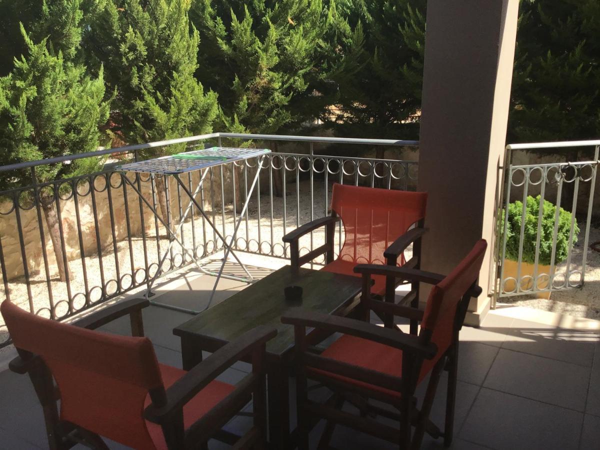 D'Angelos Apartments Karavomylos Eksteriør bilde