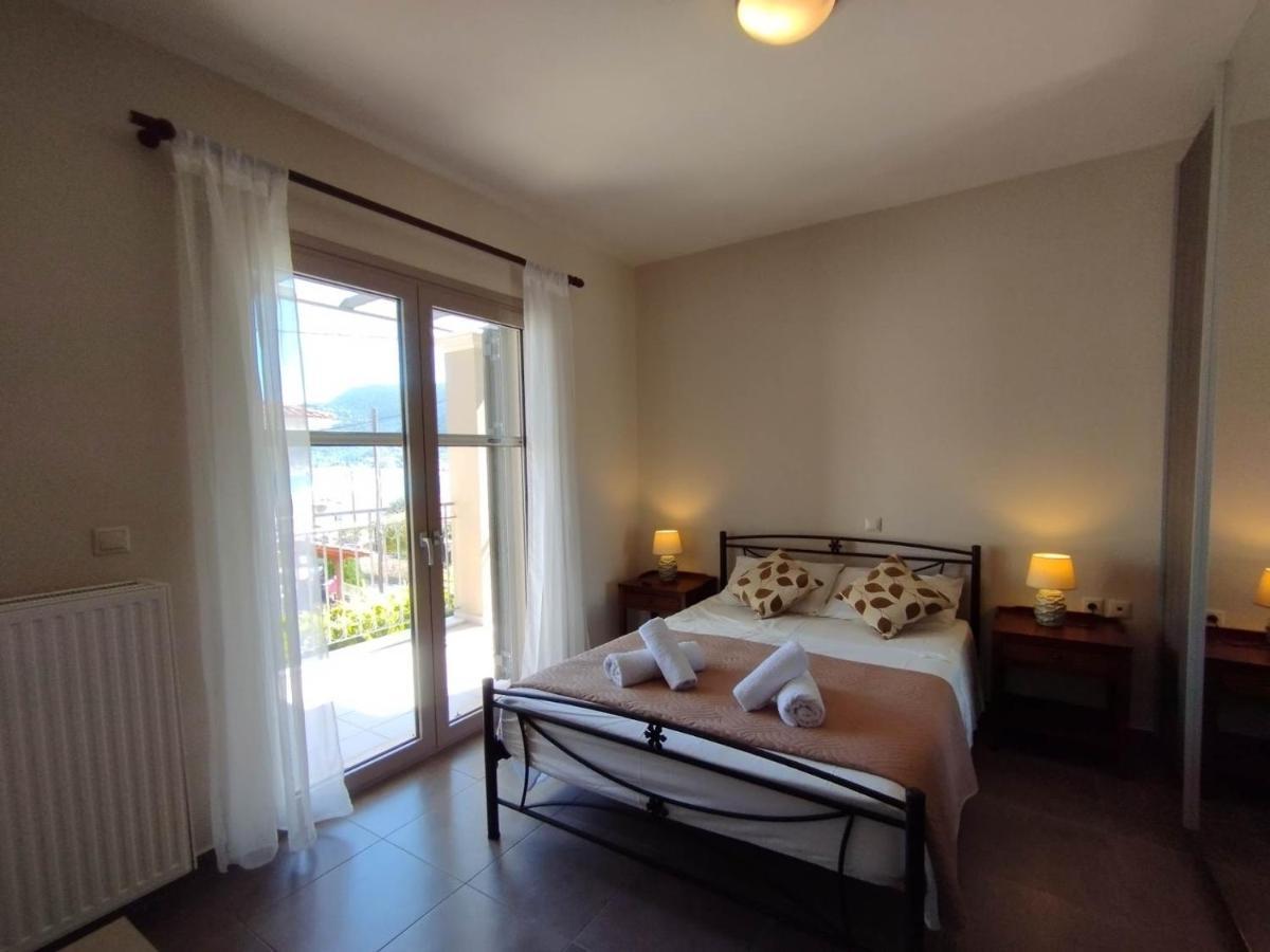D'Angelos Apartments Karavomylos Eksteriør bilde